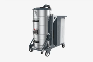工业吸尘器 24小时不停机流水线配套 380V三相电 EHFD75；功率7500W；容量100L 