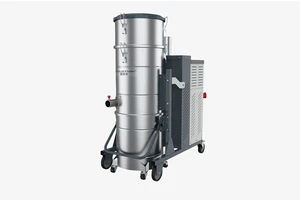 工业吸尘器24小时不停机；自动脉冲反吹；大量粉尘适用 380V三相电 EHFD75M；功率7500W；容量120L